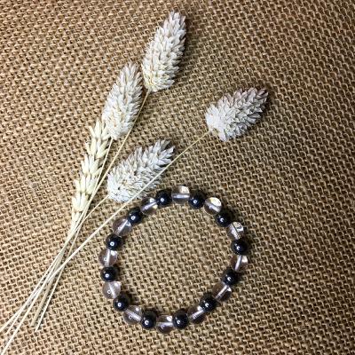 Bracelets Hématite et Cristal de Roche