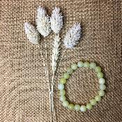 Bracelet Labradorite & Jade jaune