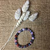 Bracelet Labradorite & Sardonyx