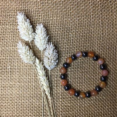 Bracelets Hématite et Cornaline