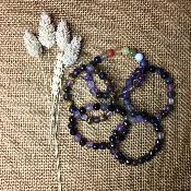 Bracelet Fluorite violette
