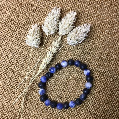 Bracelets Pierre de Lave & Sodalite